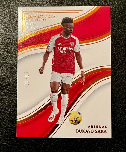 60枚限定 2023-24 Panini ブカヨ・サカ アーセナル イングランド Immaculate Panini