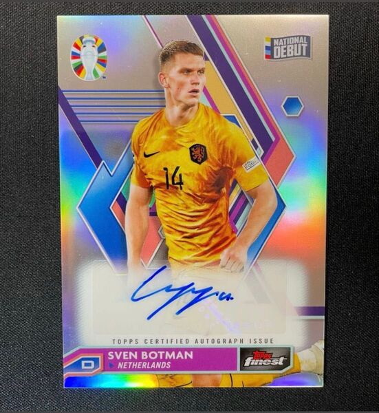 2024 Topps スヴェン・ボトマン 直筆サイン ニューカッスル Auto Euro Chrome