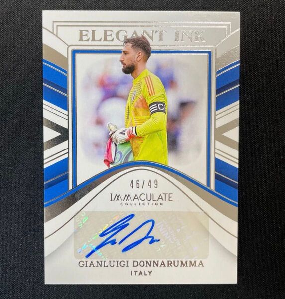 49枚限定 2023-24 Panini ジャンルイジ・ドンナルンマ 直筆サイン Auto Immaculate Ink