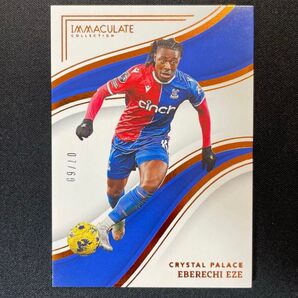 60枚限定 2024-25 Panini エベレチ・エゼ クリスタル・パレス Immaculate Crystal Palace