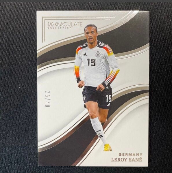 40枚限定 2023-24 Panini レロイ・サネ バイエルン Immaculate Leroy Sane Panini