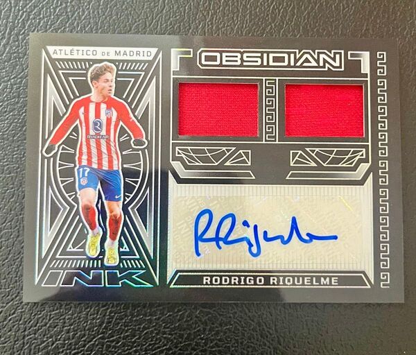 199枚限定 2023-24 Panini ロドリゴ・リケルメ メモラオート Jersey Auto Obsidian