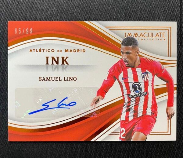 99枚限定 2023-24 Panini サムエウ・リーノ 直筆サイン Immaculate Samuel Lino