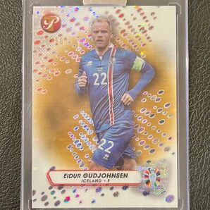 50枚限定 2023 TOPPS エイドゥル・グジョンセン 未開封マグホ パラレル 50シリ UEFA TOPPS
