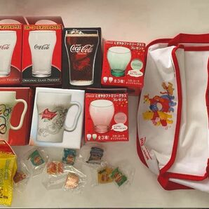 コカコーラ まとめ売り グラス おかたづけケース ピンバッジ キッチングッズ