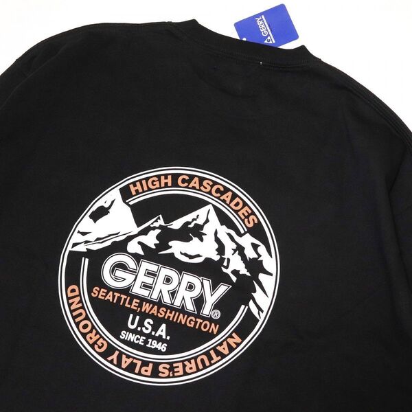 ★ジェリー GERRY 新品 メンズ カジュアル オーバーサイズ XL 長袖 Tシャツ ロンT★