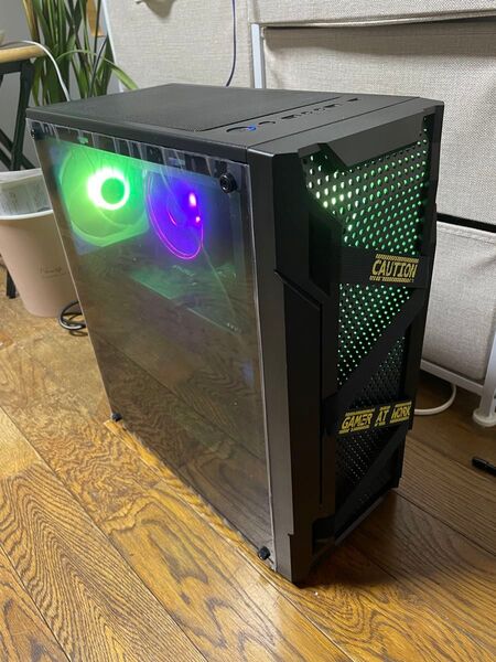 ★ほぼ新品パーツ!RYZEN7 5700X、Intel Arc B580 12G、1TB SSD、メモリ32GB搭載ゲーミングPC
