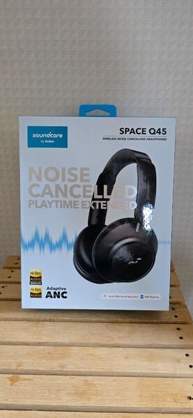 Anker Soundcore SPACE Q45 ブラック ヘッドホン