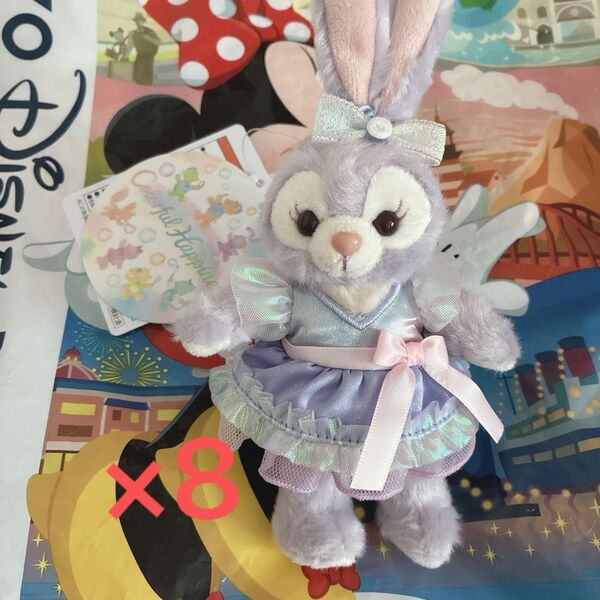 カラフルハピネス ぬいぐるみバッジ ステラルー タグ付 ディズニー