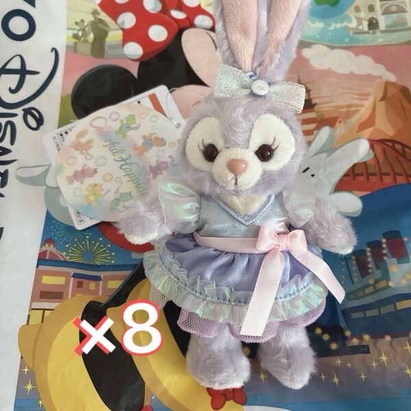 カラフルハピネス ぬいぐるみバッジ ステラルー タグ付 ディズニー TDS