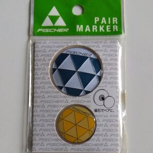 FISCHER ゴルフ ペアマーカー 未使用