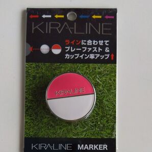 KIRALINE ゴルフマーカー ピンク 未使用