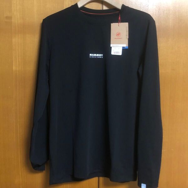 新品タグ付き★MAMMUT マムート GD Logo LongT AF men S(日本Mサイズ)定価8800円