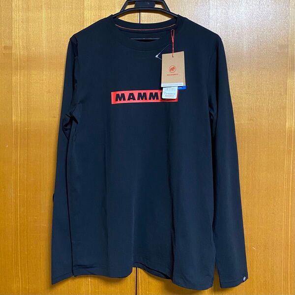 新品タグ付き★MAMMUT マムート GD Logo LongT AF men M(日本Lサイズ)定価8800円