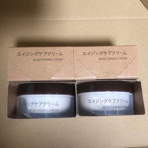 新品★無印良品 エイジングケアクリーム × 4箱