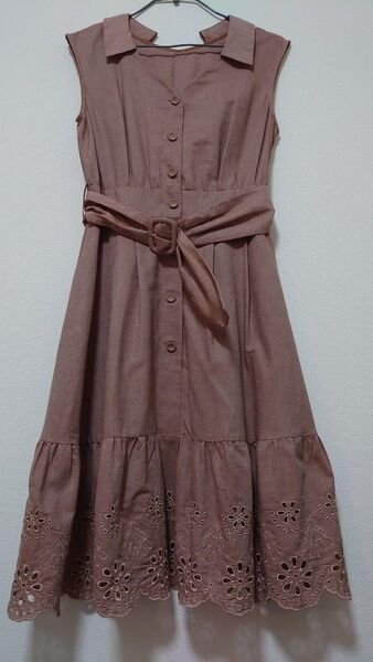 JILLSTUART★カットワークサマードレス ワンピース