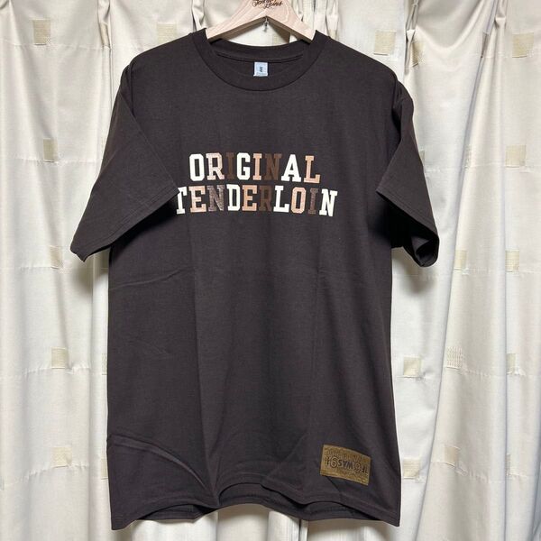 テンダーロイン 渋谷店限定 TEE 2A BROWN L