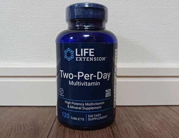 Life Extension ツーパーデイ マルチビタミン&ミネラル 120タブレット Two Per Day