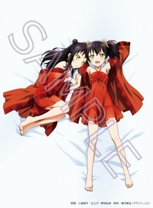 胡蝶＆手李亞 アニメ描きおろしB2Wスエードタペストリー 「 寄宿学校のジュリエット 第4巻」 とらのあな購入特典