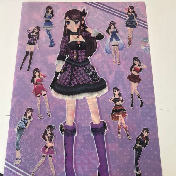 アイカツ!クリアファイルコレクション 紫吹蘭