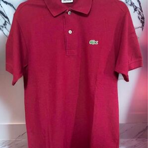 LACOSTE 赤 ポロシャツ 3号 ★セール★