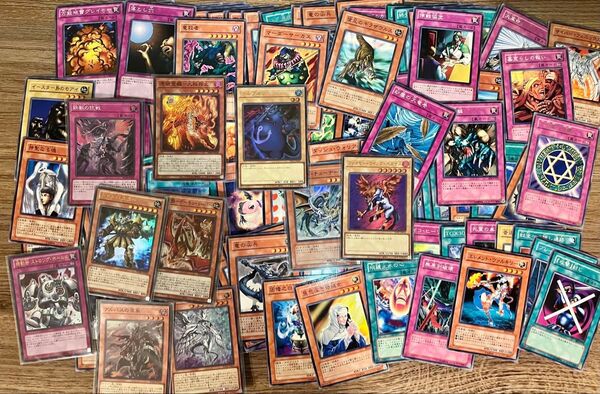 遊戯王カード 120枚 まとめ売り ノーマル、字レア スーパーレア以上多数含む