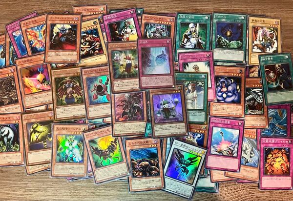 遊戯王カード 120枚 まとめ売り ノーマル、字レア スーパーレア以上多数含む