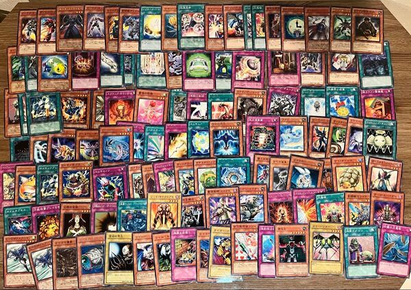 遊戯王カード 120枚 まとめ売り ノーマル、字レア スーパーレア以上多数含む