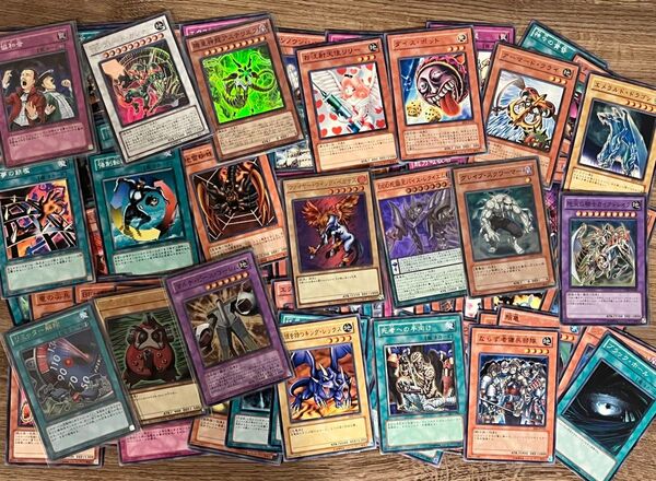 遊戯王カード 120枚 まとめ売り ノーマル、字レア スーパーレア以上多数含む