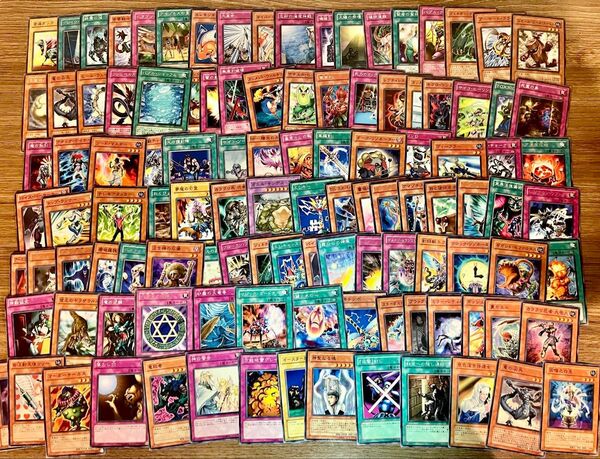 遊戯王 120枚 まとめ売り ノーマル、字レア スーパーレア以上多数含む