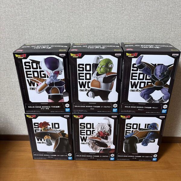 ドラゴンボールZ SOLID EDGE WORKS THE出陣 ギニュー特戦隊 & フリーザII