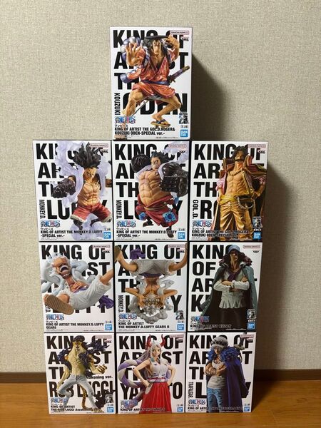 ワンピース KING OF ARTIST 10点セット