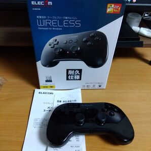 ELECOM ワイヤレスゲームパッド JC-U3912TBK ブラック