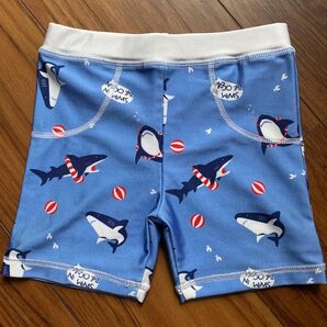 キッズ 水着 サメ柄