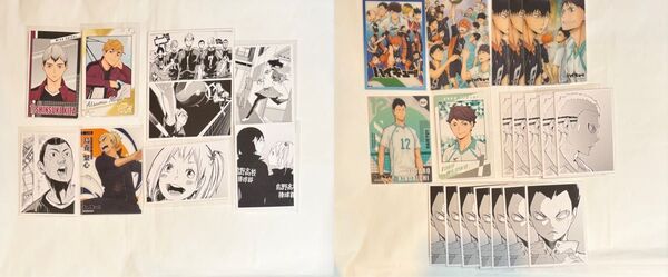 ハイキュー クリアカード クロニクル 北信介 宮侑 宮治 アラン 及川徹 金田一勇太郎 京谷賢太郎
