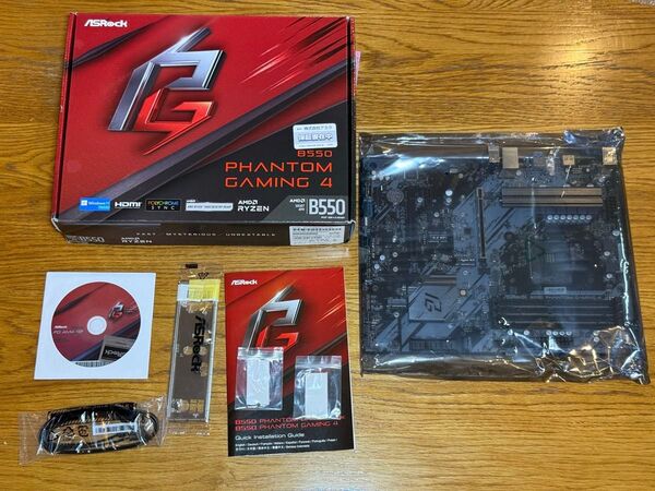 ASRock B550 PHANTOM GAMING 4 マザーボード AM4