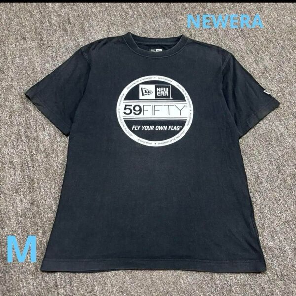 NEWERA ニューエラ ロゴ Tシャツ M メンズ ロゴティー