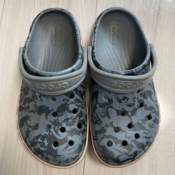 Crocs クロックス 迷彩柄サンダル 19センチ サンダル