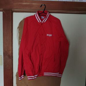 スタジャン レッド 赤色 ブルゾン ジャケット
