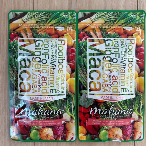 マカナ makana 120粒 2袋 未開封品