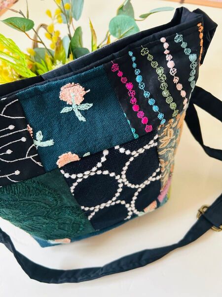 ミナペルホネン ショルダーバッグ ハンドメイド