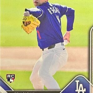 ☆送料無料☆佐々木朗希 限定生産 2025 topps NOW RTOD ロサンゼルス・ドジャース 大谷翔平 山本由伸