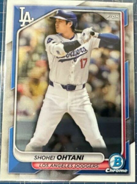 ☆送料無料☆大谷翔平 2024 topps BOWMAN CHROME ロサンゼルス・ドジャース 山本由伸 佐々木朗希