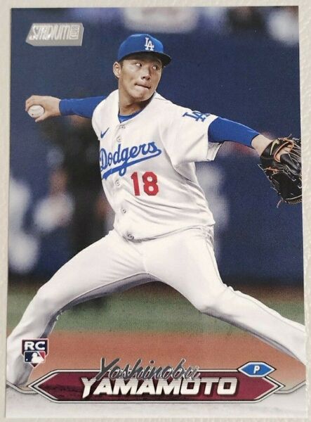 ☆送料無料☆山本由伸 2024 topps STADIUM CLUB ロサンゼルス・ドジャース 大谷翔平 佐々木朗希 WBC