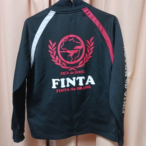 フィンタ ジャージ 黒 スポーツウェア FINTA do BRASIL 160 サイズ