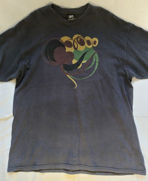 STUSSY ステューシー Tシャツ 半袖 サイズXL 立川5周年アニバーサリー 黒