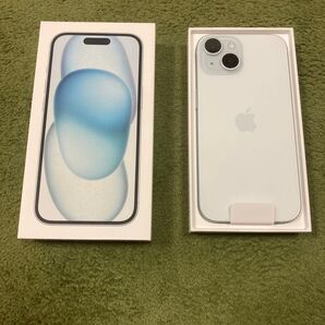 iPhone15 128GB ブルー 未使用品 ドコモ購入品