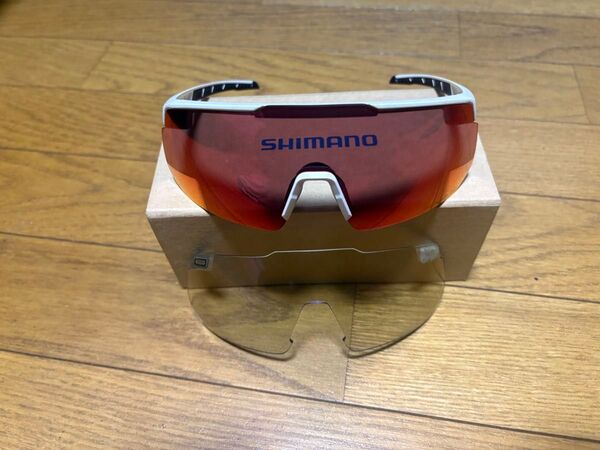訳あり SHIMANO S-PHYRE CE-SPHR2-RDスポーツサングラス