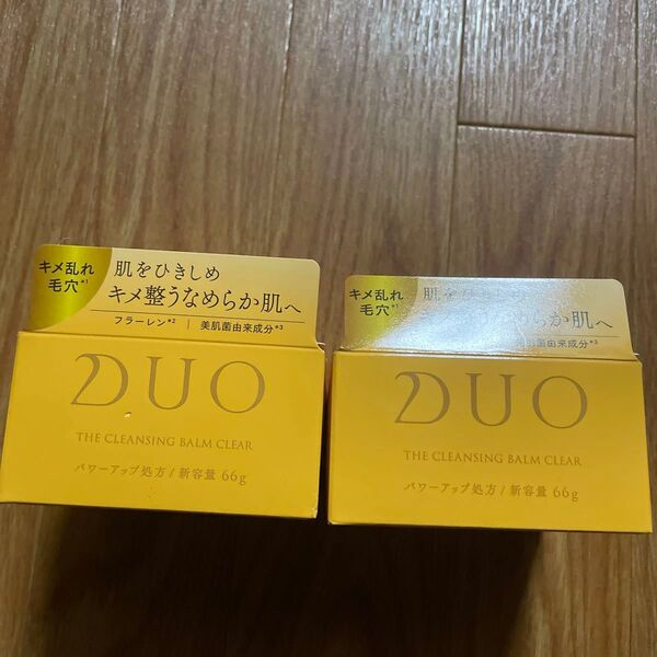 D.U.O (デュオ) デュオザクレンジングバームクリア 66g プレミアアンチエイジング 2個
