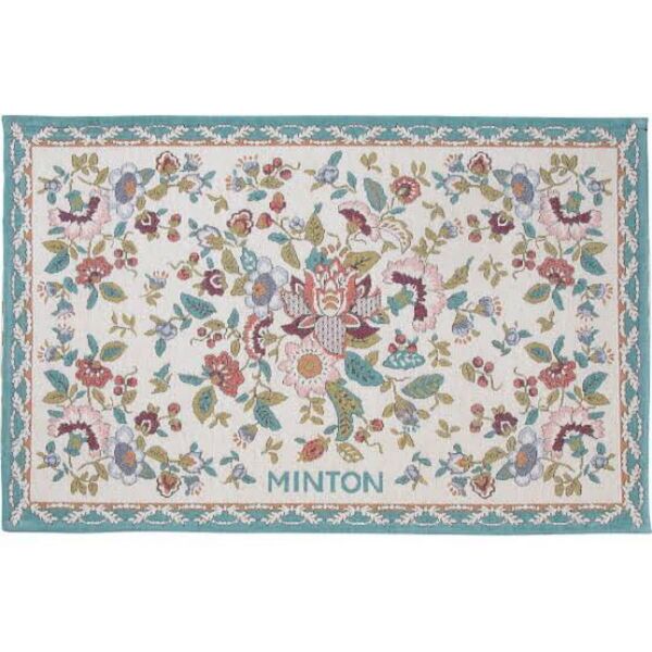 ミントン minton ジャガード織マット 玄関マット 滑り止め付